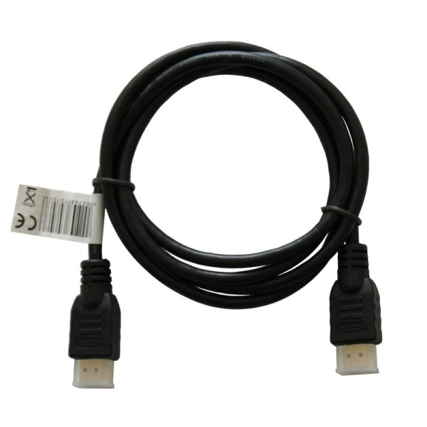 HDMI-kabel (M) 10 m, sort, guldbelagte stik, højhastighed v1.4, ethernet/3D, CL-34