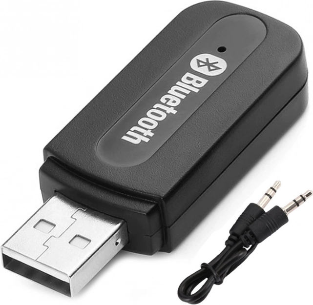 Bluetooth-adapter til bil med USB og AUX-jack