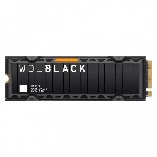 SSD disk WD Black 1TB SN850X NVMe M.2 PCIe med køler