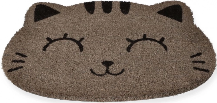 Dørmåtte Grå kat
