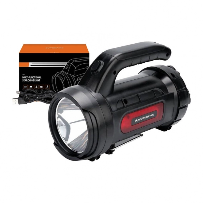 Søgelygte Superfire M9-X, 440lm, USB