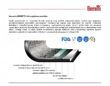 Traditionel pande Tivano Berretti, 28 cm