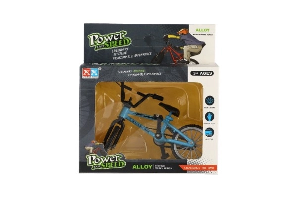 Finger cykel 11x7cm metal/plast