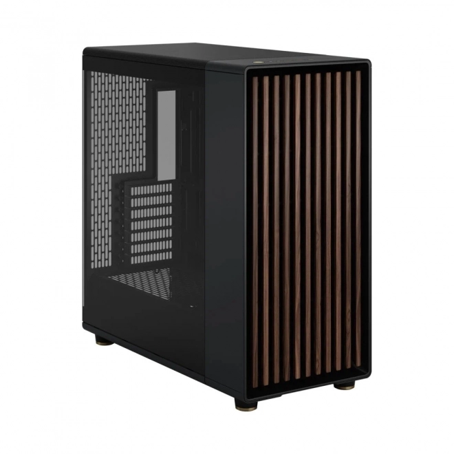 Computerkabinet North XL RC Charcoal Black TG Dark