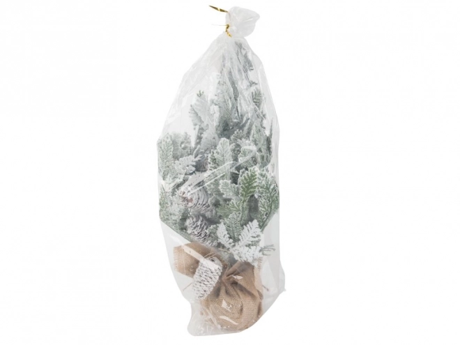 Kunstig juletræ med sneeffekter 45 cm