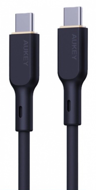 Silikonekabel USB-C til USB-C 1,8 m 100W AUKEY