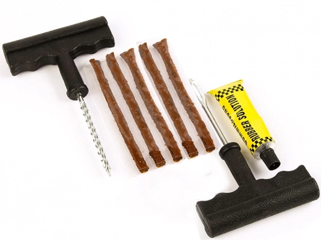 Sæt til hurtig reparation af dæk