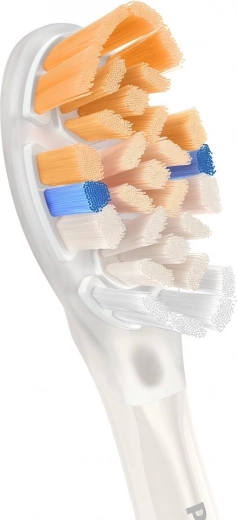 Maksimal plakfjernelse takket være skråtstillede børstehår