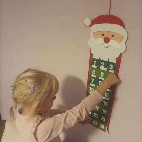 Hængende adventskalender Ruhhy 22252