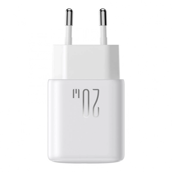 Netværksoplader Joyroom med kabel C-C 20W 1m (hvid)