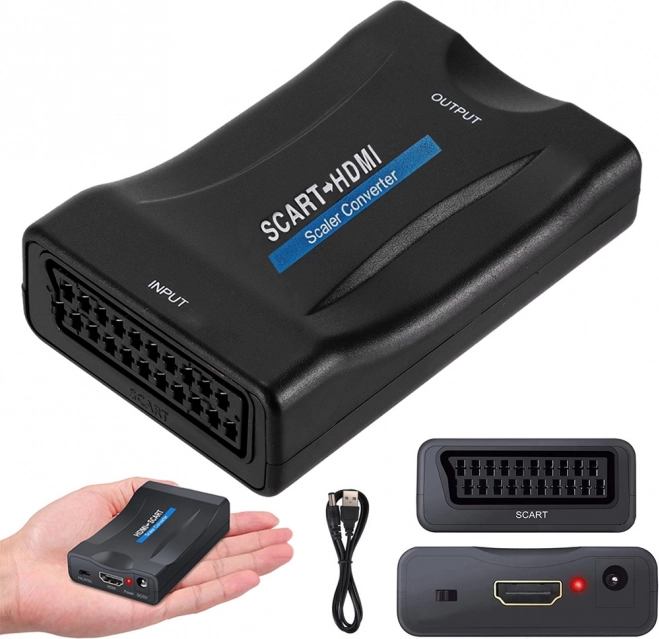 SCART til HDMI-konverter Full HD