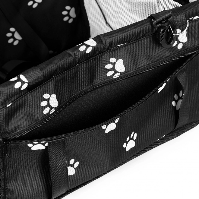 Transportabelt billede-bilsædeholder til hunde og katte