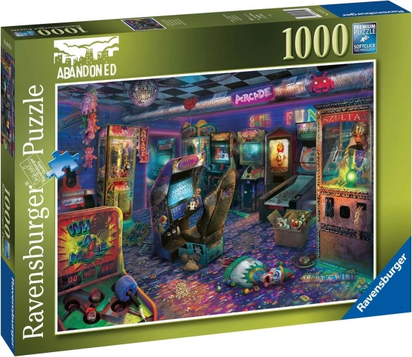Ravensburger puslespil Glemt spillehal med automater 1000 brikker