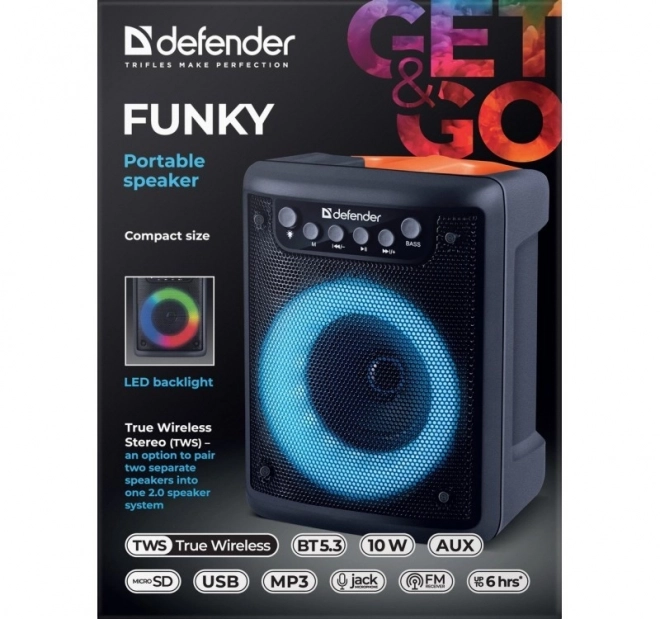 Bluetooth højttaler FUNKY 10W