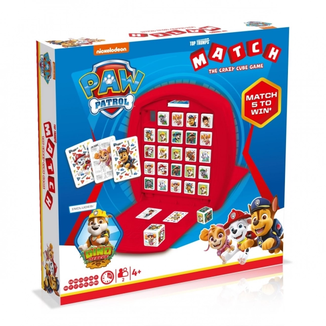 Brætspillet Match Paw Patrol