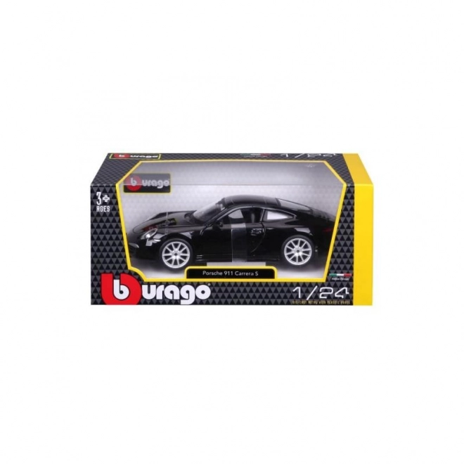 Bilmodel Porsche 911 Carrera S sort