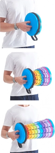 Teleskopisk konstruktion til hurtig udfoldning