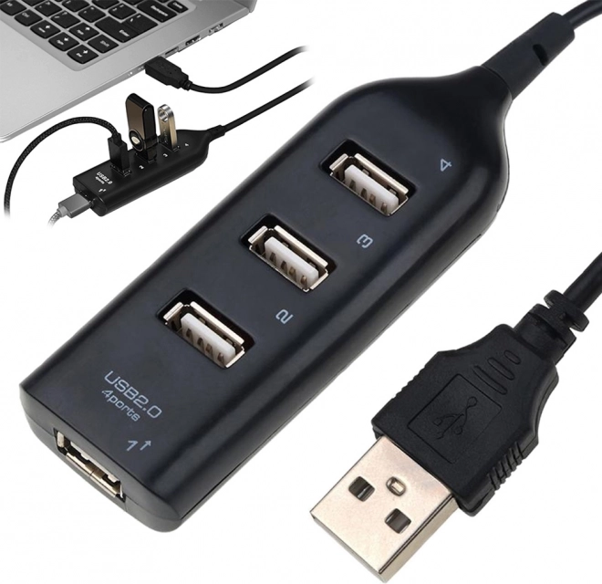 USB-hub 4 porte USB 2.0