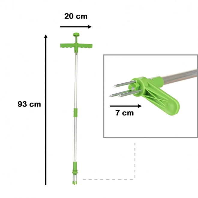 Teleskopisk ukrudtsfjerner 93 cm