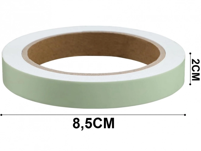 Lysende fluorescerende tape 3m
