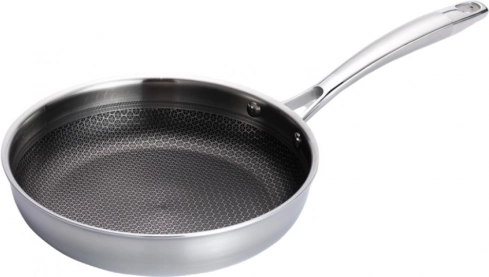 Professionel stegepande i rustfrit stål 24 cm MAESTRO