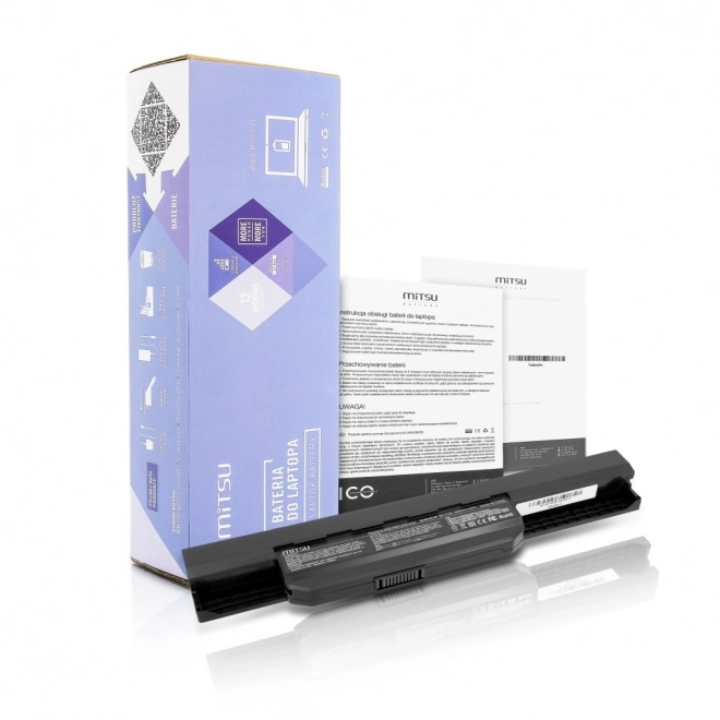 Batteri til Asus A53, K53 4400 mAh