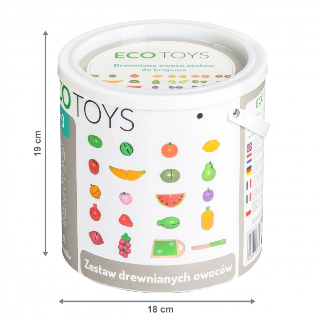 Træfrugt til skæring ECOTOYS