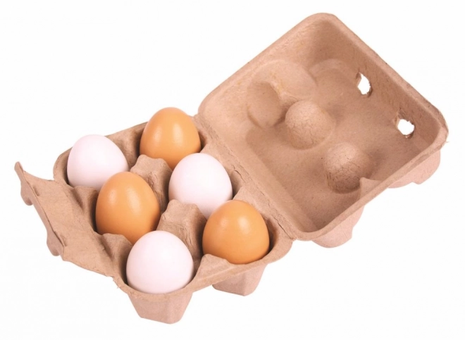 Bigjigs Toys Æg i æske 6 stk