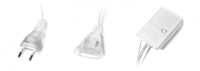 Dekorative LED-lys - snefnug og stjerner