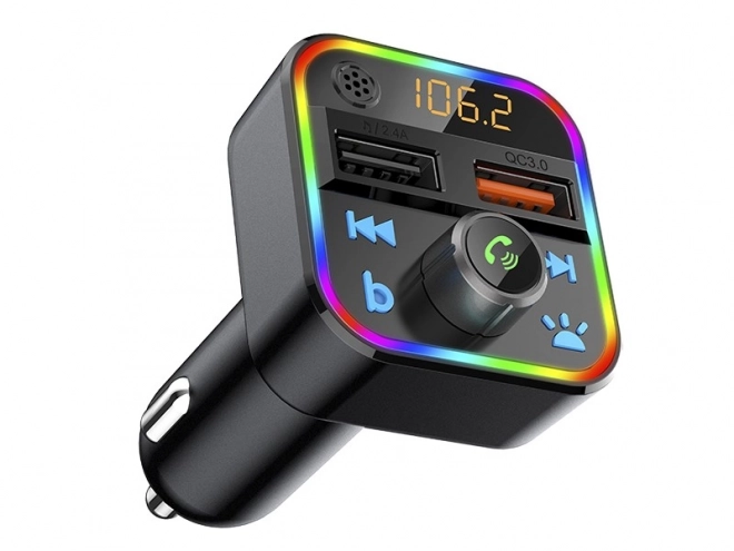 FM sender Bluetooth 5.1+Qc3.0 RBG