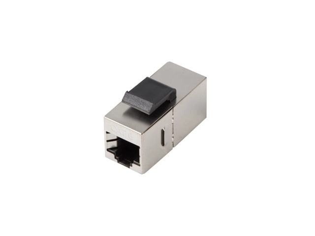 Keystone stik RJ45 - RJ45 FTP kat.6 til installationsboks