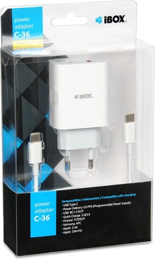 Hurtig opladning med Power Delivery 20W
