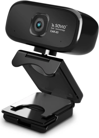 USB HD-webkamera Savio CAK-03 med mikrofon
