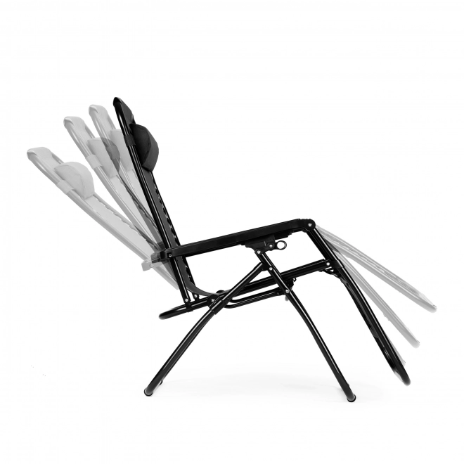 Have stol med justerbar ryglæn ZERO GRAVITY ModernHome - sort