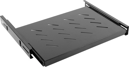 Udtrækshylde til 19'' rack