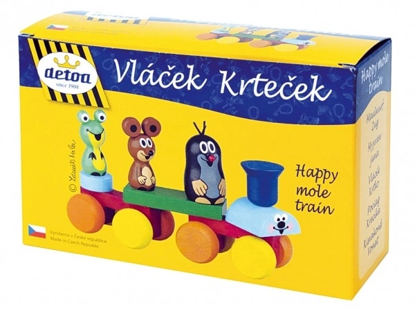 Tog Muldvarp træ 15cm i æske