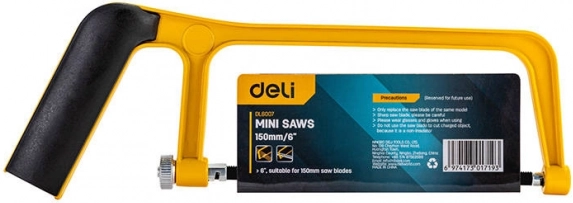 Mini metalsav 150 mm Deli