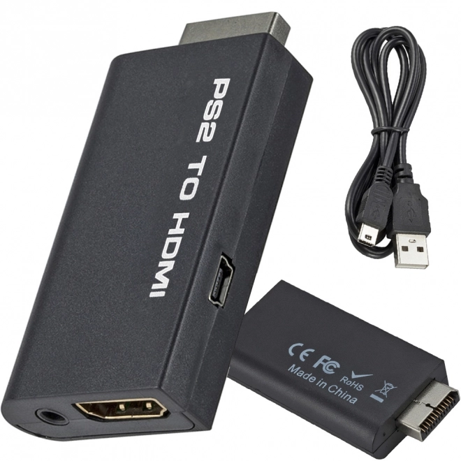 Adapter PS2 til HDMI audio konverter