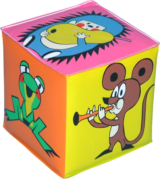 Pivelydende terning KRTEČEK plast 7 × 7 cm