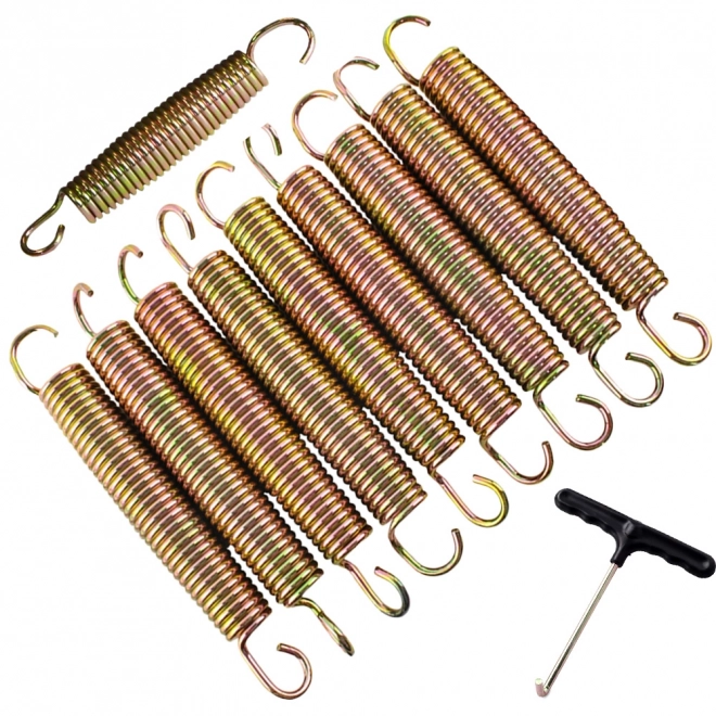 Trampolin fjedre 165mm 16,5cm fjeder 10stk