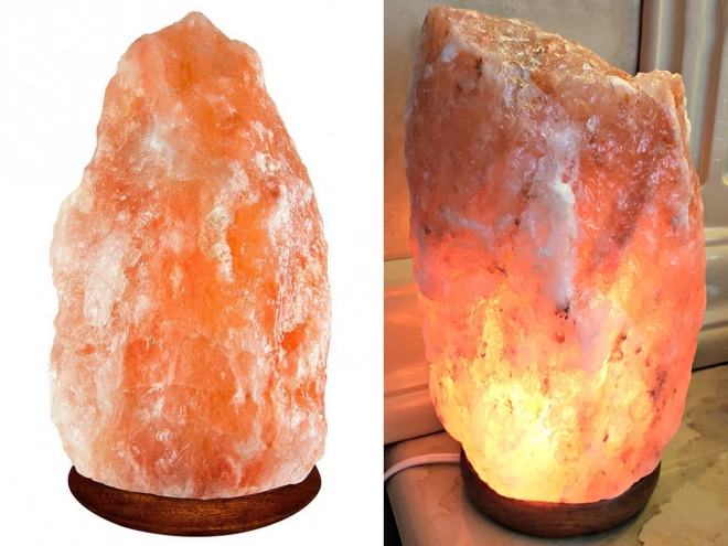 Stor himalayansk saltlampe ionisator