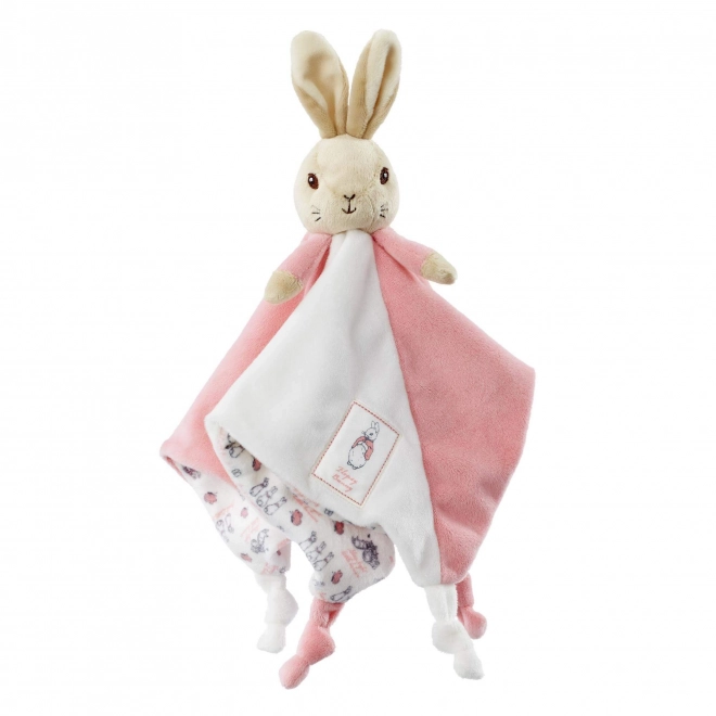 Rainbow Plysbamse nusseklud kanin Flopsy lyserød