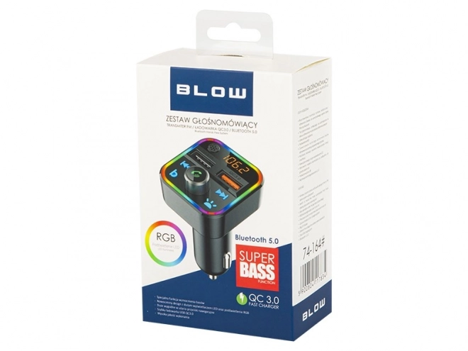 FM sender Bluetooth 5.1+Qc3.0 RBG