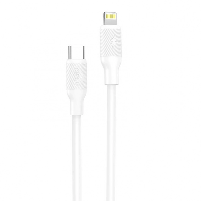 USB kabel Lightning Foneng X80, 27W, 1m hvid