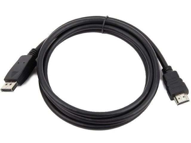 DisplayPort til HDMI kabel 3m