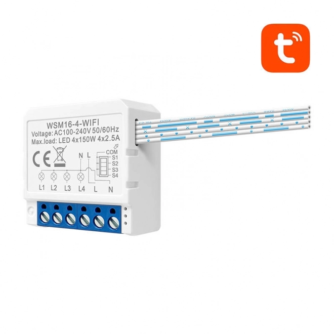 Smart WiFi-switchemodul Avatto WSM16 TUYA – W4