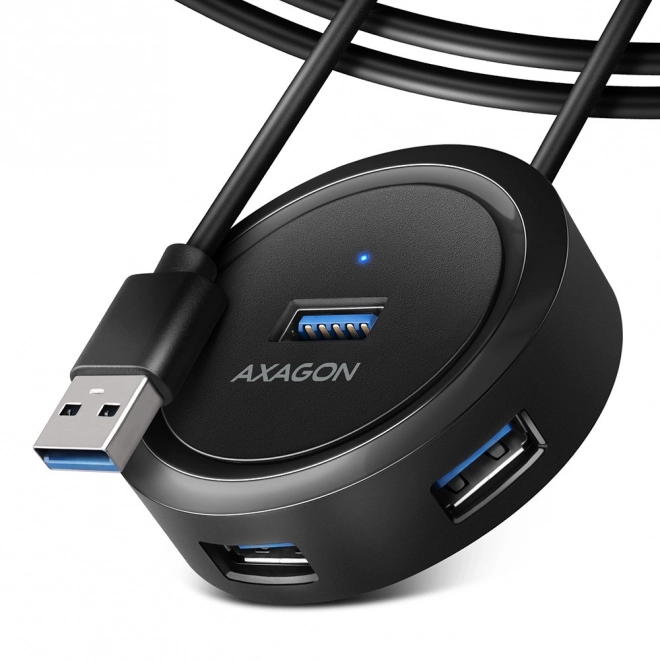 USB hub 4 porte USB 3.2 Gen 1 rund