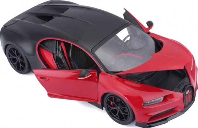 Bburago 1:18 Plus Bugatti Chiron Sport PLUS Rød