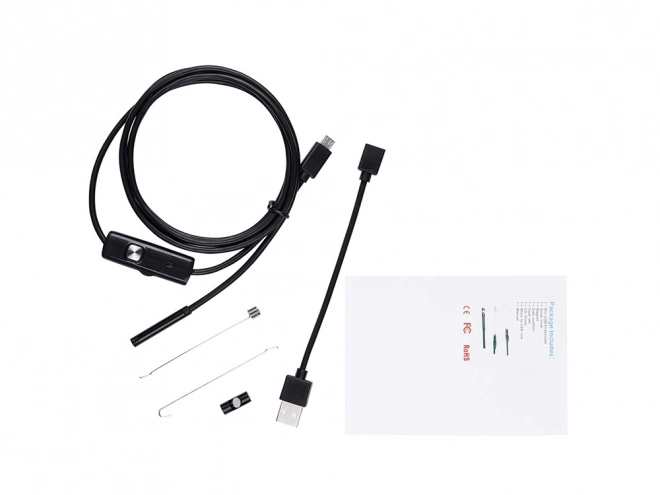 Endoskopisk inspektionskamera android pc USB 5m LED
