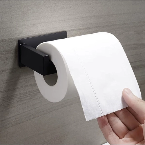 sort loft toiletpapirholder til væg
